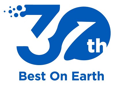 BOE(京東方)發(fā)布的30周年主題標(biāo)識(shí),主體是意象性的數(shù)字“30”、包括象征半導(dǎo)體顯示技術(shù)像素和和海量物聯(lián)網(wǎng)應(yīng)用的圓形點(diǎn)陣、形似上升箭頭的數(shù)字 “1”以及意化成地球的數(shù)字0。其中,無(wú)數(shù)個(gè)小圓點(diǎn)匯聚成的數(shù)字 “30”,既表達(dá)了BOE(京東方)經(jīng)過(guò)30年來(lái)在半導(dǎo)體顯示領(lǐng)域一點(diǎn)一滴的不懈努力和奮斗,才走出了今天的輝煌；也表達(dá)了以“屏之物聯(lián)”戰(zhàn)略為指導(dǎo)全力向物聯(lián)網(wǎng)創(chuàng)新企業(yè)闊步前行的堅(jiān)定步伐。在標(biāo)識(shí)中意化成地球的數(shù)字0和上升箭頭的造型還融合成一個(gè)圖形,箭頭造型形似數(shù)字“1”,體現(xiàn)了BOE(京東方)30年來(lái)始終如一,奮發(fā)向上的精神風(fēng)貌,以及穩(wěn)居顯示行業(yè)全球第一的地位,同時(shí)整體圖形也呼應(yīng)了BOE(京東方)“Best 